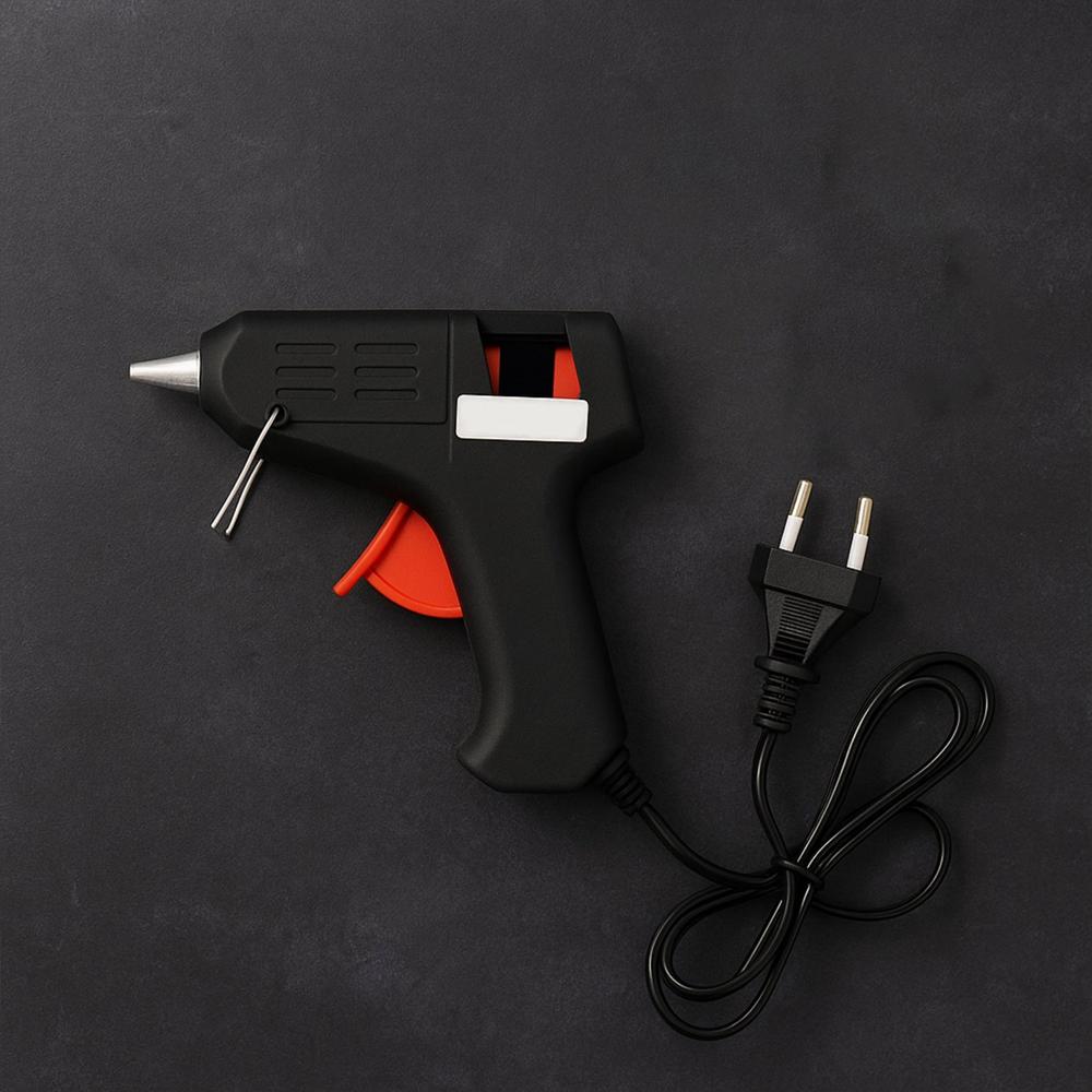 20W Hot Melt Glue Gun Fast-Heating Craft & Repair Adhesive Applicator (1 Pc)