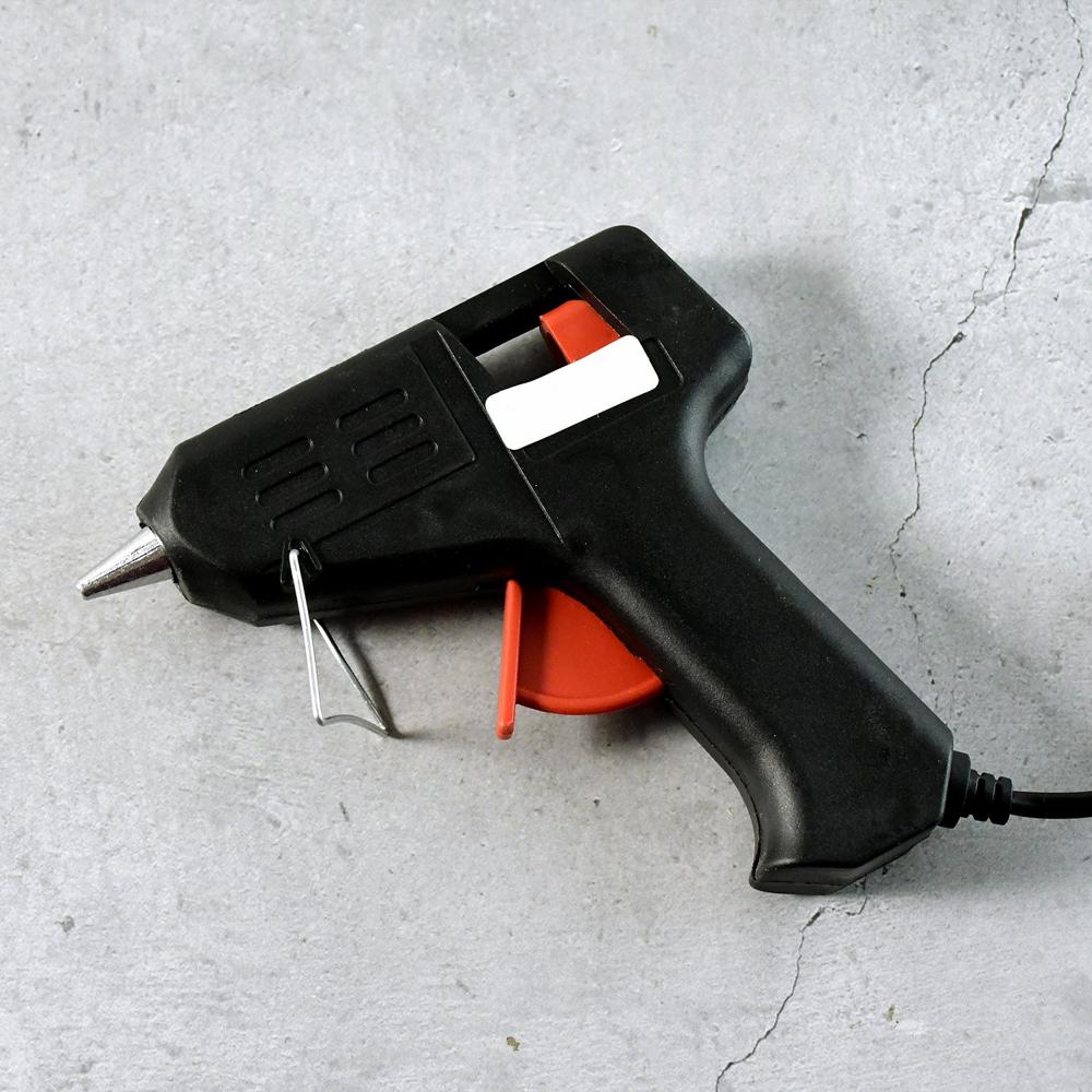 20W Hot Melt Glue Gun Fast-Heating Craft & Repair Adhesive Applicator (1 Pc)