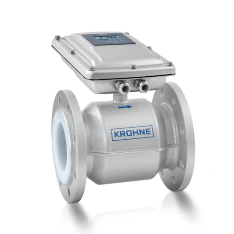 KROHNE MARSHALL OPTIFLUX 4100 इलेक्ट्रोमैग्नेटिक फ्लो मीटर (WITH IFC 100 CONVERTER)