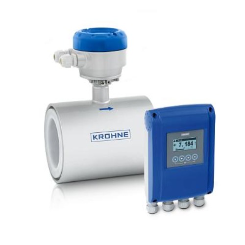 KROHNE MARSHALL OPTIFLUX 4100 Electromagnetic Flow Meter(WITH IFC 100 CONVERTER )