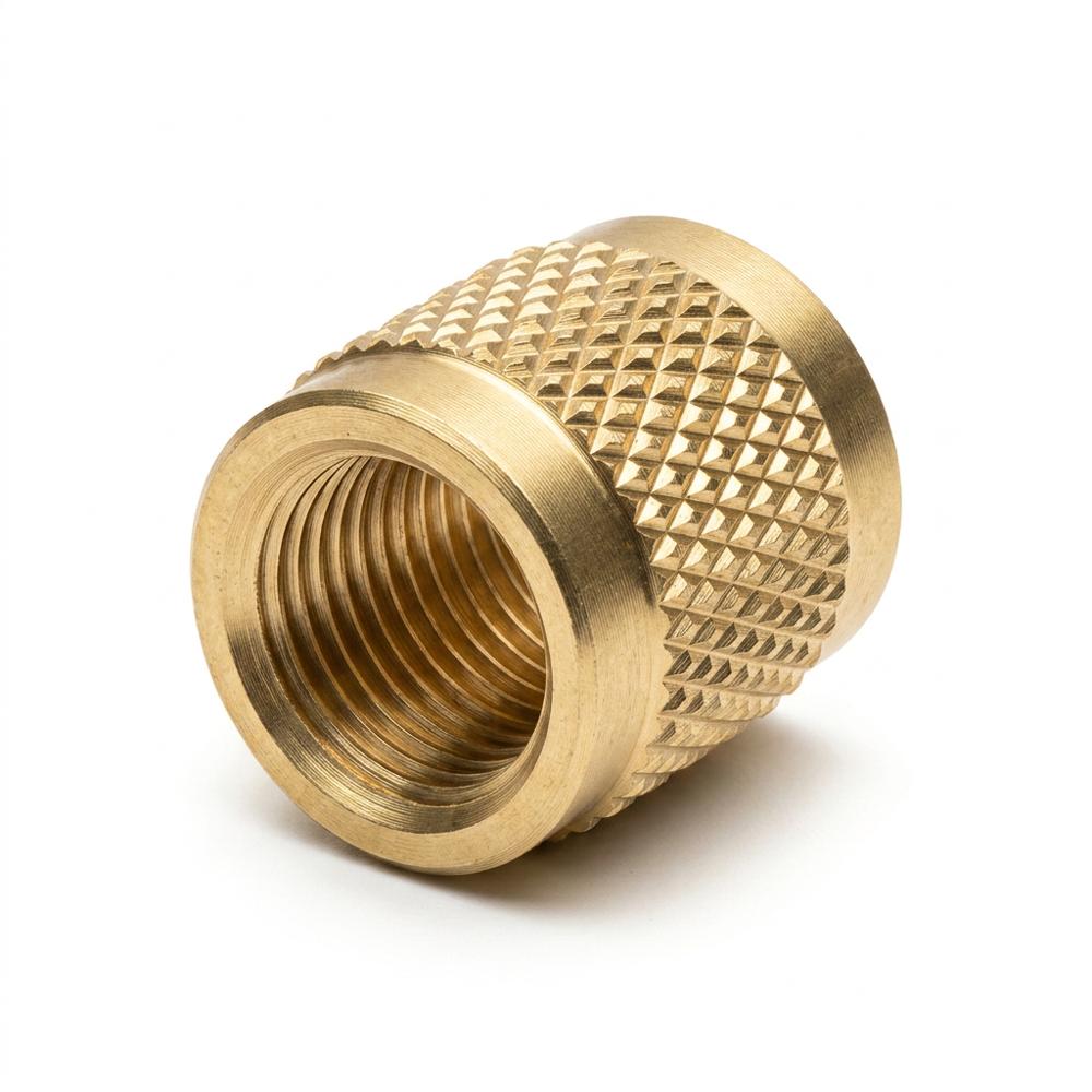 Brass Inserts For Plastic Injection Molding - Color: Yellow Golden
