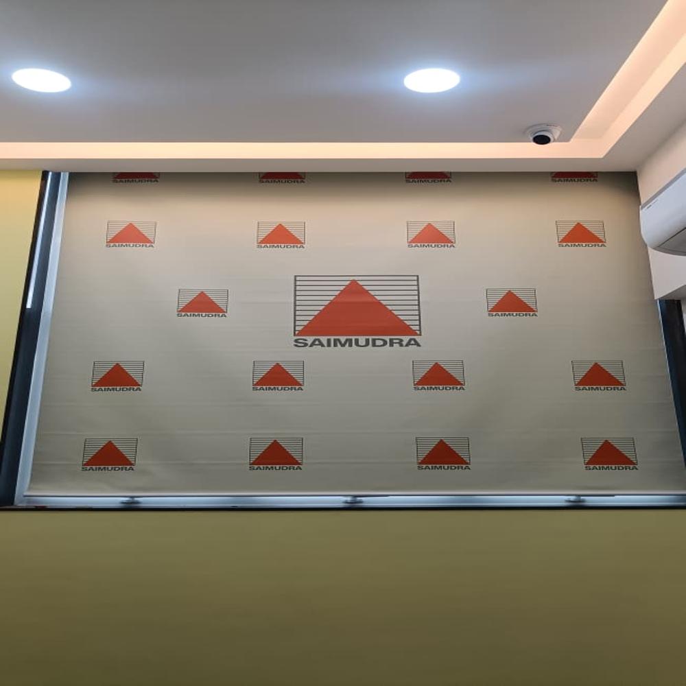 PVC Horizontal Printed Roller Blinds