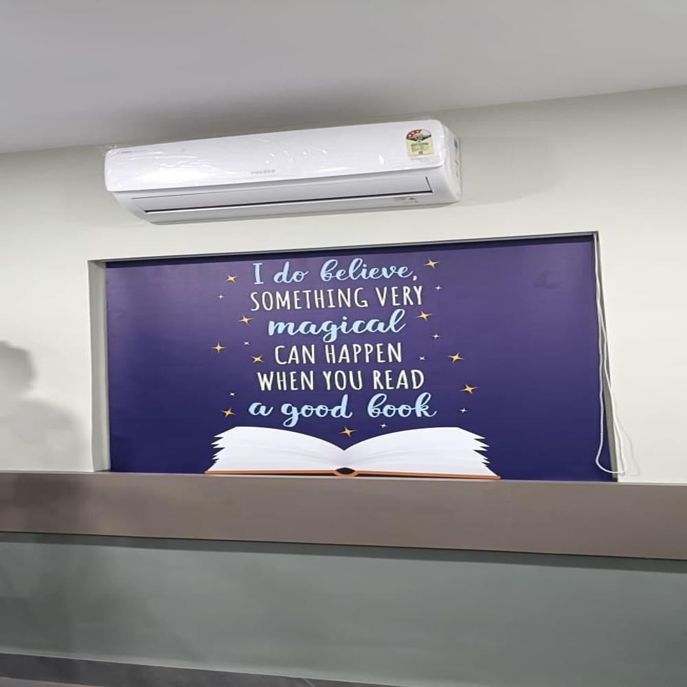 PVC Horizontal Printed Roller Blinds