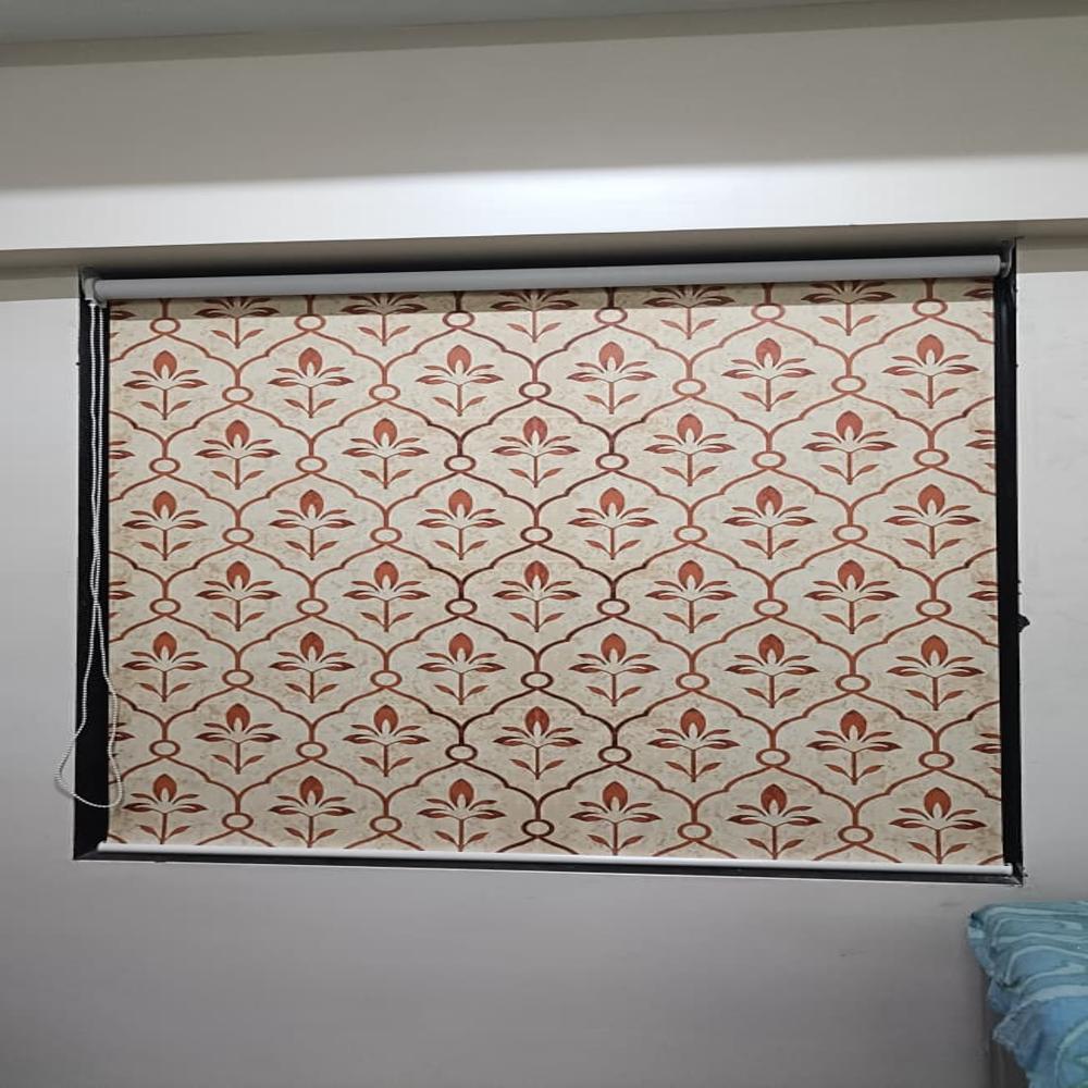 PVC Horizontal Printed Roller Blinds