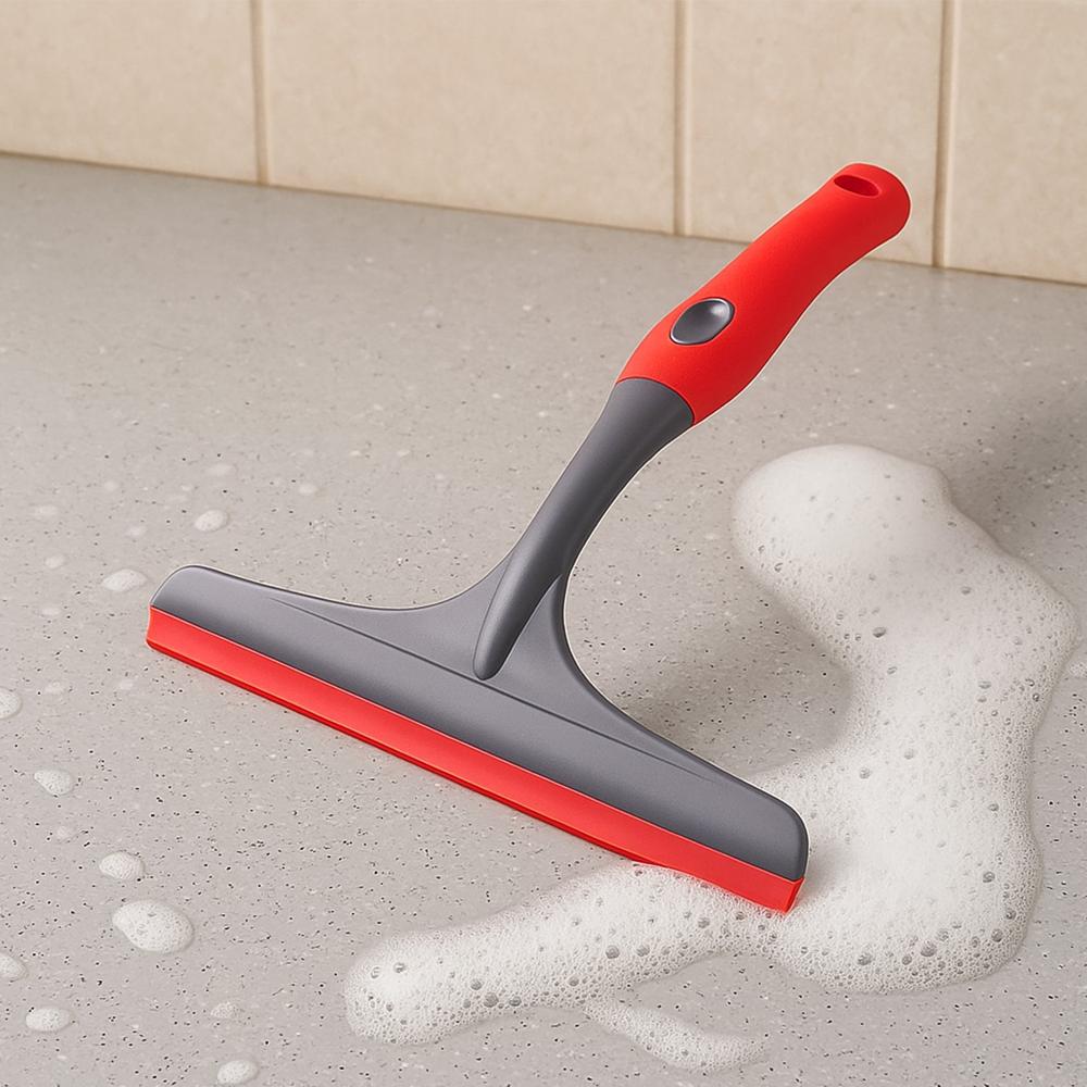 Kitchen Platform and Glass Wiper No-Dust Broom, Long Handle, Easy Floor Cleaning