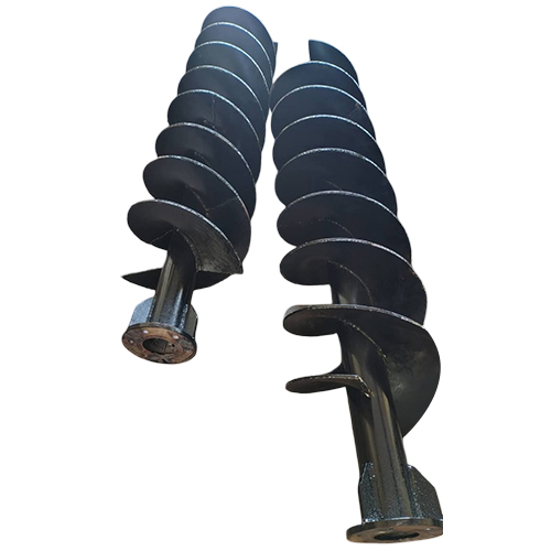 Verma Auger - Alloy Steel, Custom Diameter & Length, Black | PTO Gear Driven, 3-Point Link, Rust Resistant, Replaceable Cutting Edge