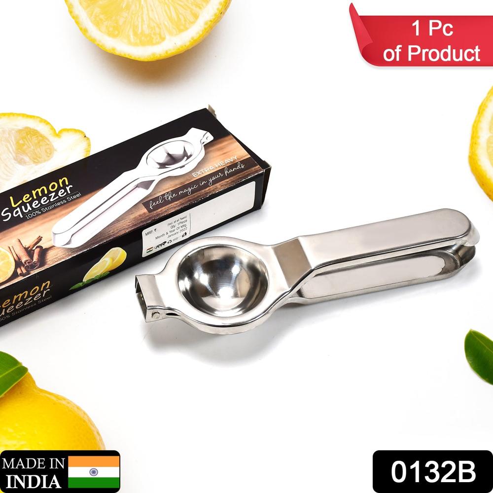 Stainless Steel Lemon Squeezer - Color: Home & Kitchen