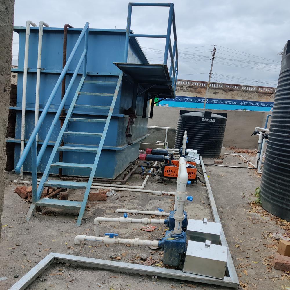 Package type sewage treatment plant