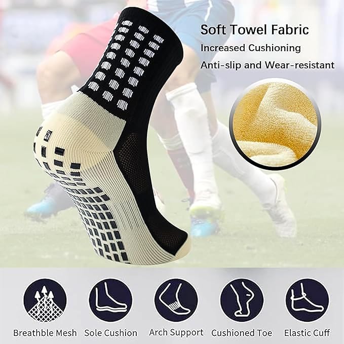 Athletic Grip Socks for Men & Women