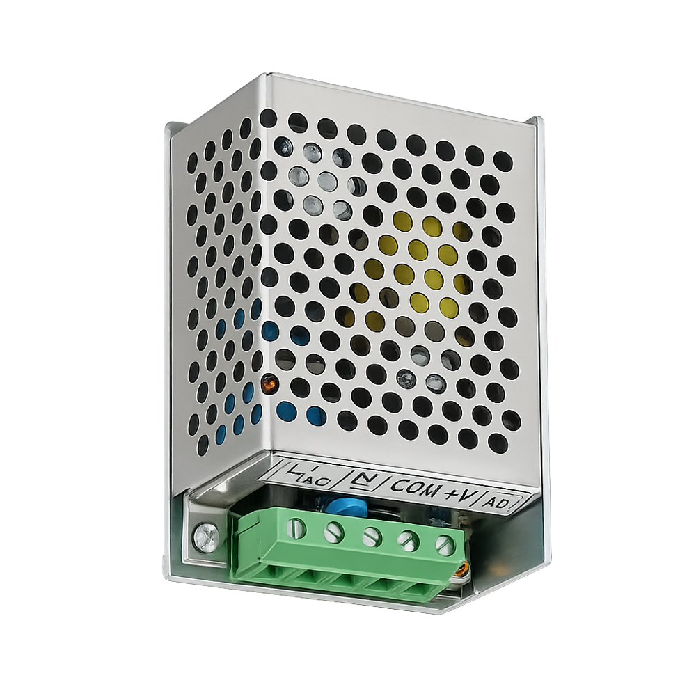 LUBI LESA15B24 24V DC 0.7A 15W DIN Rail Mount SMPS Power Supply