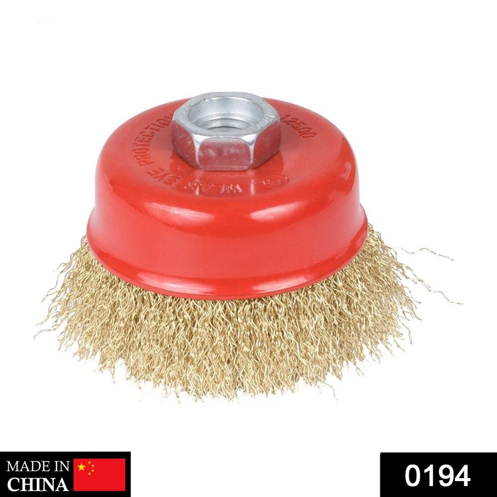 Wire Wheel Cup Brush (gold) - Application: As Per Product Requirement