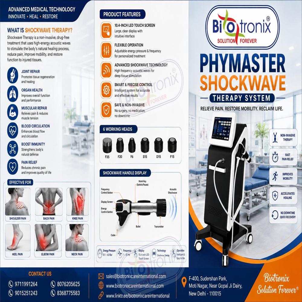AIRSHOCK PRO Advanced Sports Injury Therapy Machine