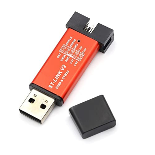ST-Link V2 USB Programmer & Debugger for STM8 and STM32 Microcontrollers SWD & SWIM In-Circuit Pro