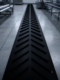 V Type Chevron Belts - Features: High Slip Resistance