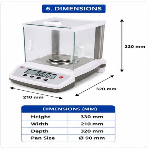 Digital Precision Balance Pgb205
