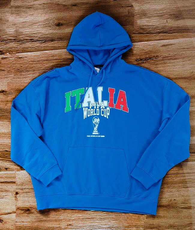 M11702 | Mens FIFA Fleece Hooded Pullovers