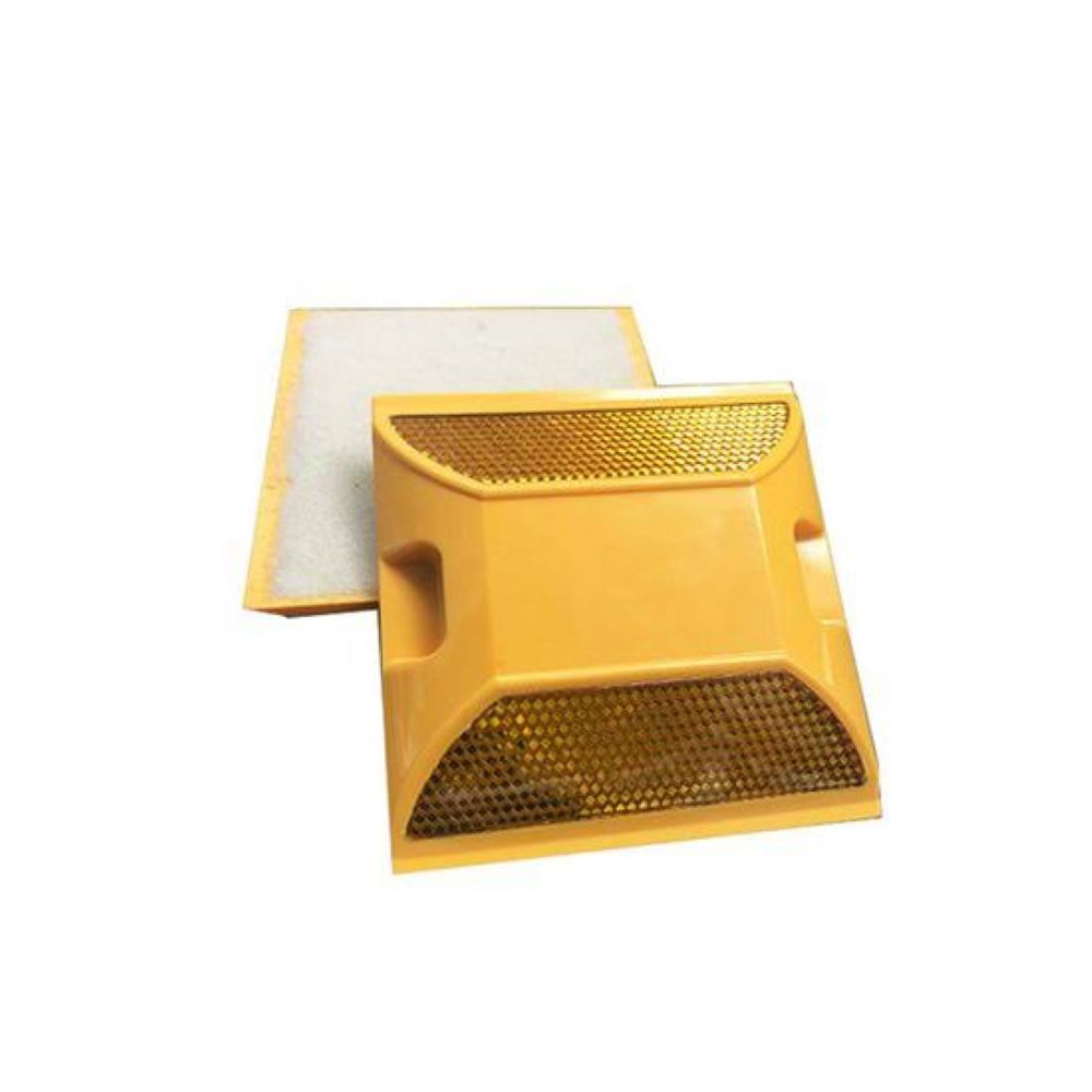 Abs Plastic Road Studs - Color: Yellow