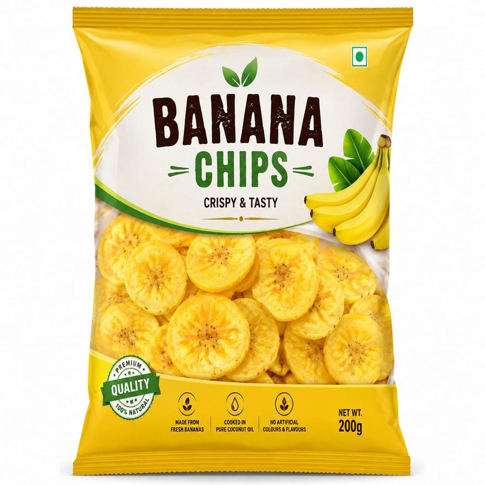 banana chips coconut oil