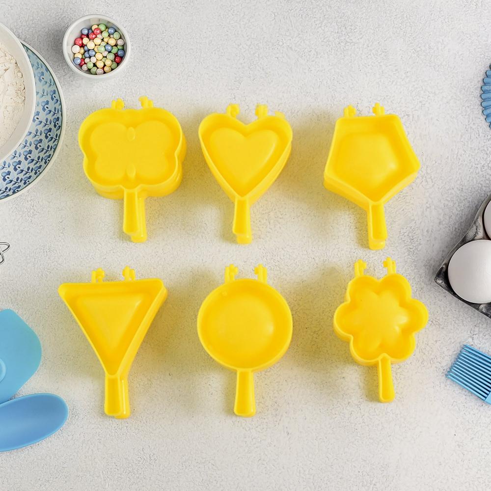 Plastic Cookie Cutter Mould Set (6 Pc) - Application: As Per Product Requirement