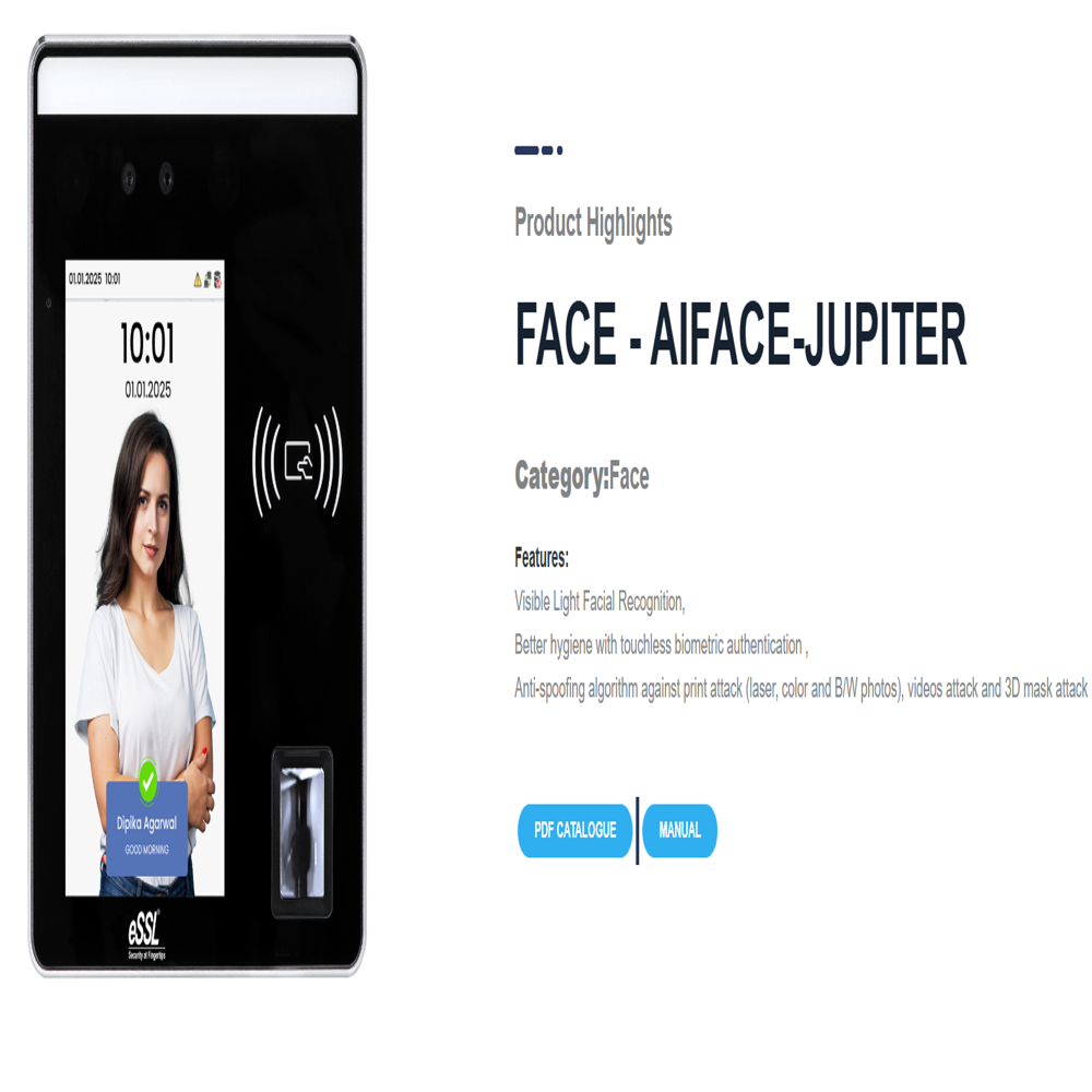 ESSL AIFACE JUPITER FACE BIOMETRIC