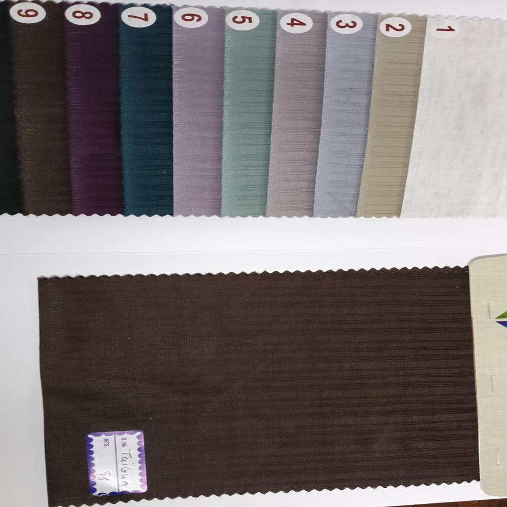 ETHINIC DOBBY STRIPE SHIRTING FABRIC