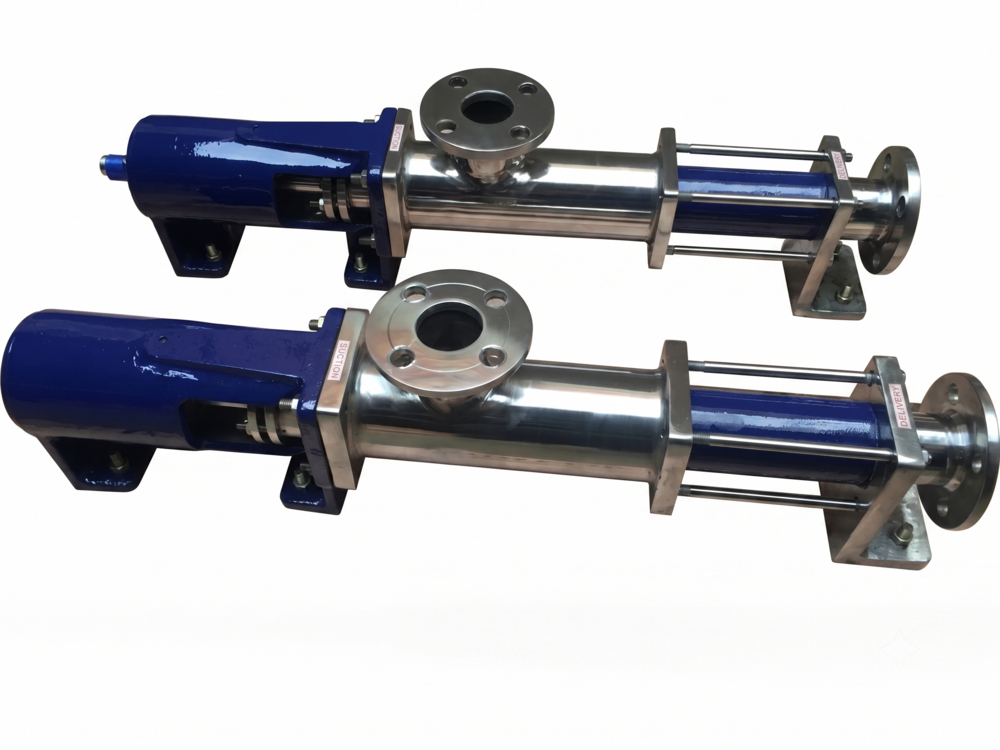 Screw Pumps - Stainless Steel/Cast Iron, 25-150mm, Up to 48 Bar | Low Shear, Non-Clogging, Self-Priming, Reversible Rotation