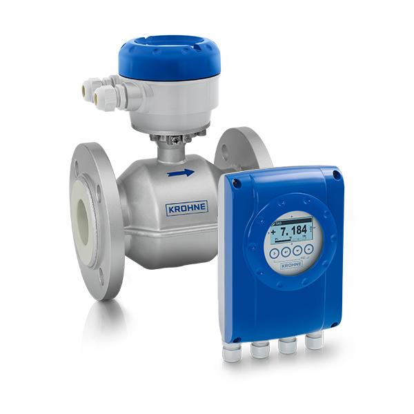KROHNE MARSHALL OPTIFLUX 2050 Electromagnetic Flow Meter(WITH IFC 050 CONVERTER )