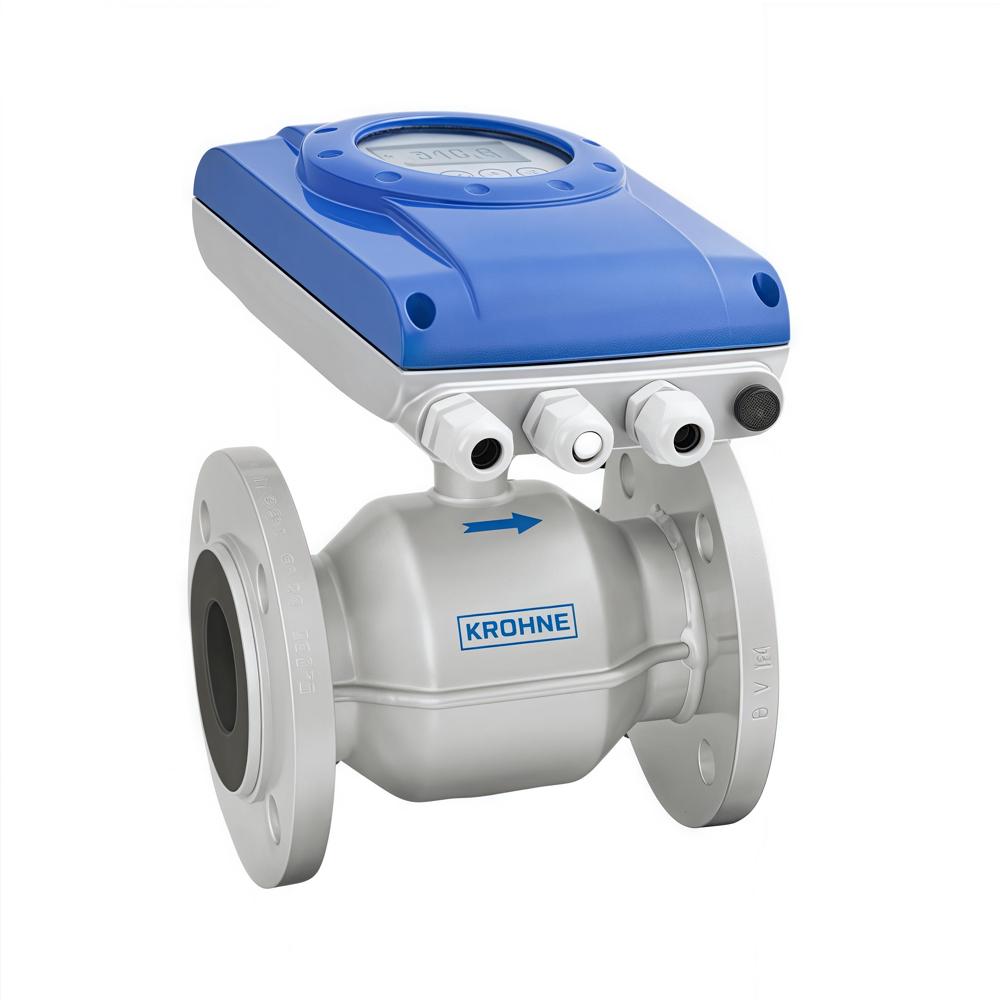 KROHNE MARSHALL OPTIFLUX 2050 Electromagnetic Flow Meter(WITH IFC 050 CONVERTER )
