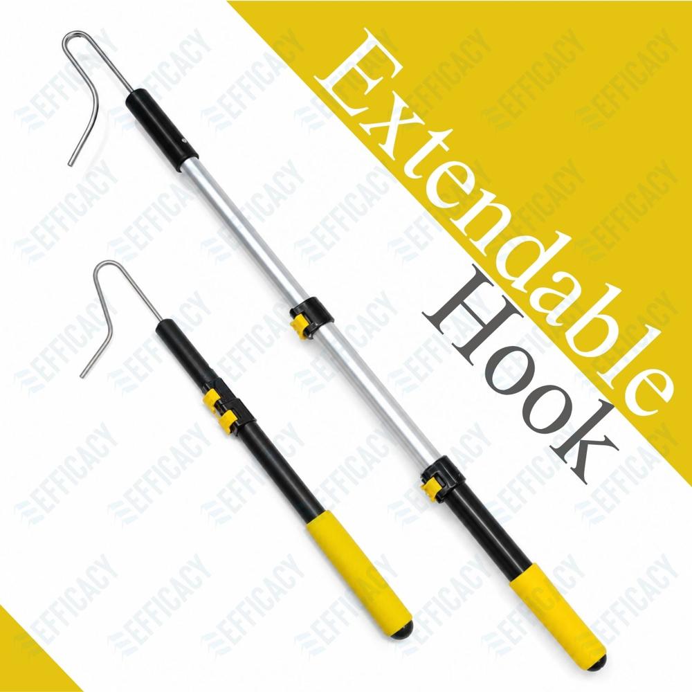 Extendable and Detachable Snake Rescue Hook