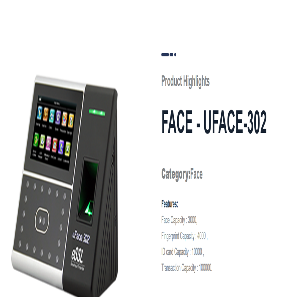 Essl U Face 302 F Face Recognition System