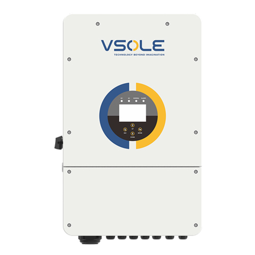 Hybrid Inverter Three Phase Vs(Hy05T-Hy15T) 5.0Kw 20.0Kw - Color: White