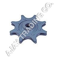BULKFLOW Chain Sprocket - Steel Alloy, Custom Bore Diameter | Durable Design, Efficient Power, Smooth Operation