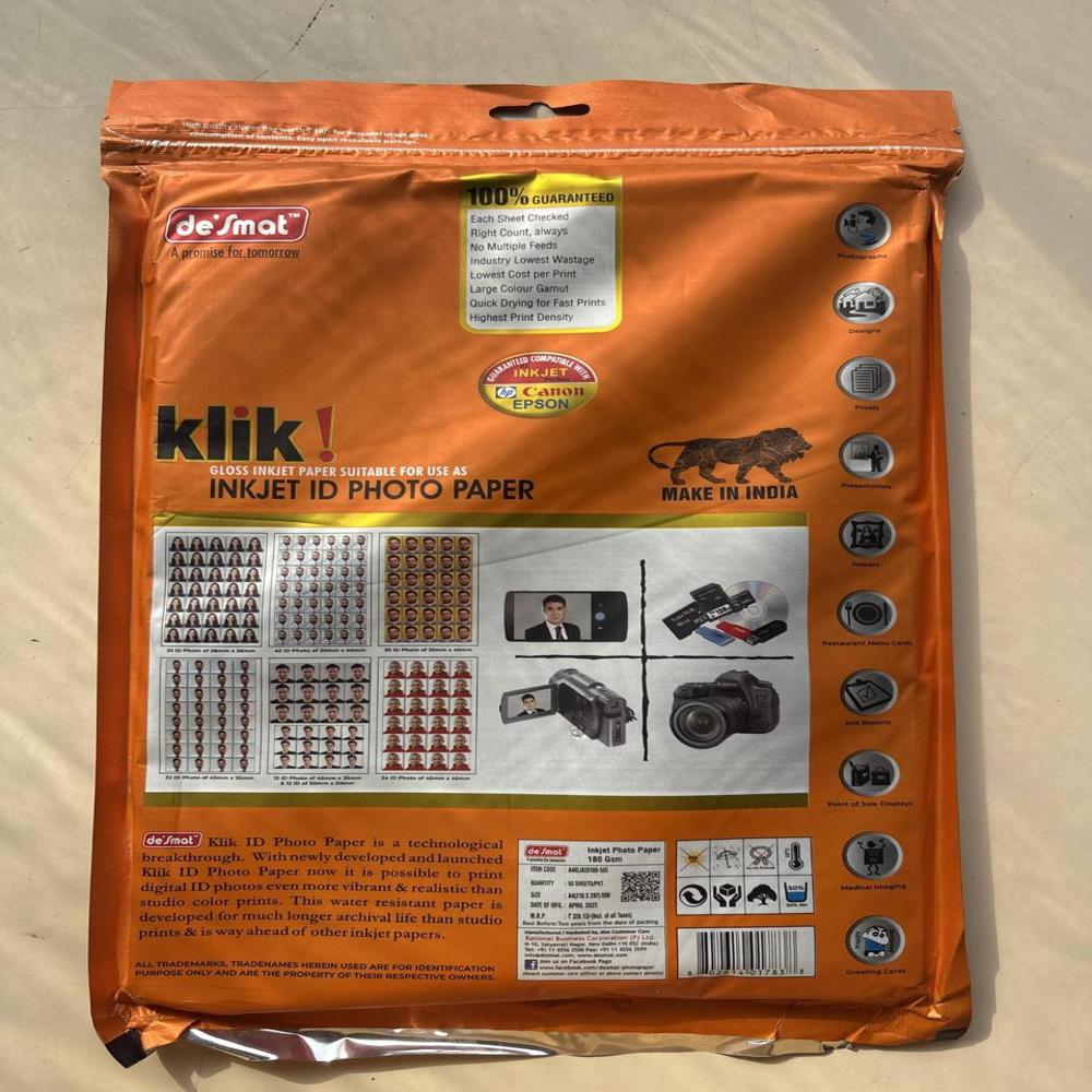 Desmat Glossy paper