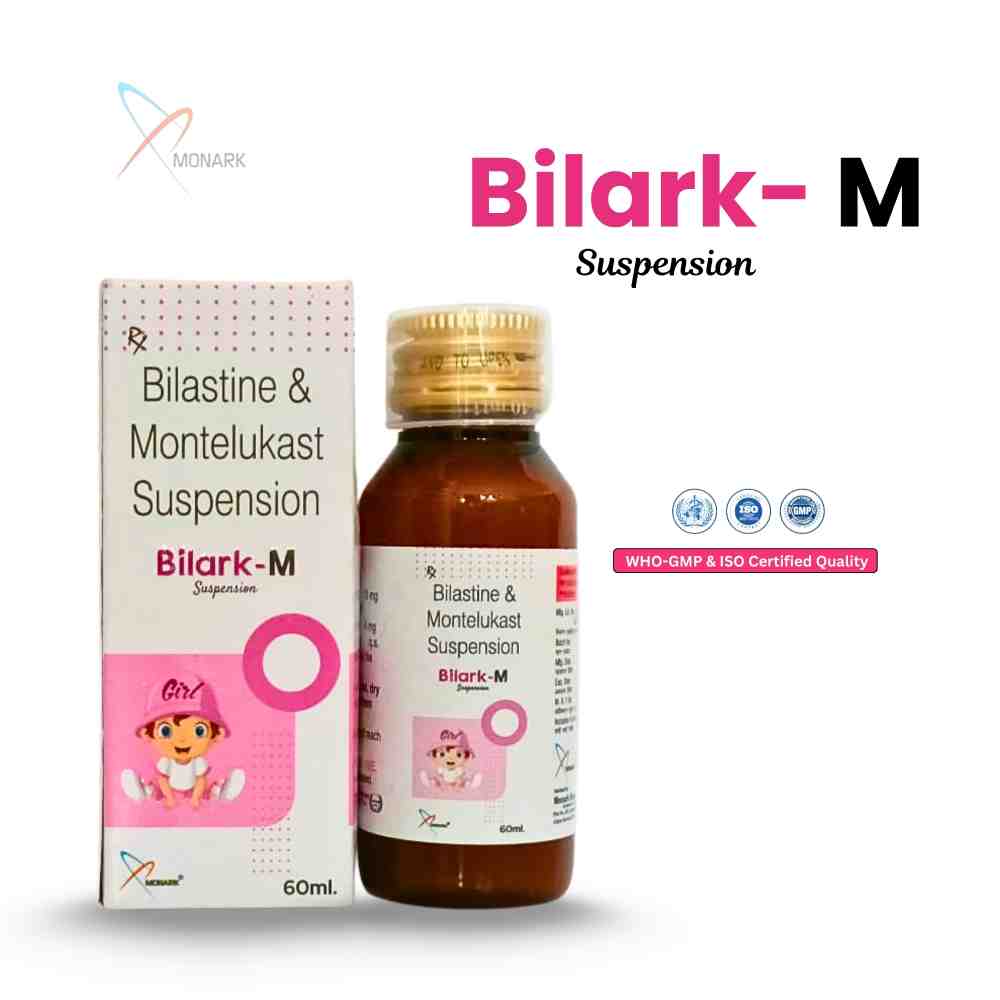 Bilastine And Montelukast Suspension - Brand Name: Bilark -M