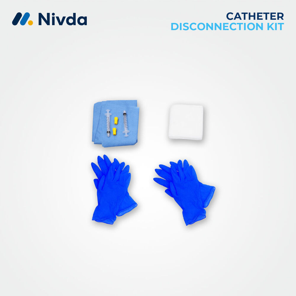 Catheter Disconnection Pack - Accuracy: High (For Sterile Integrity And Clinical Use)