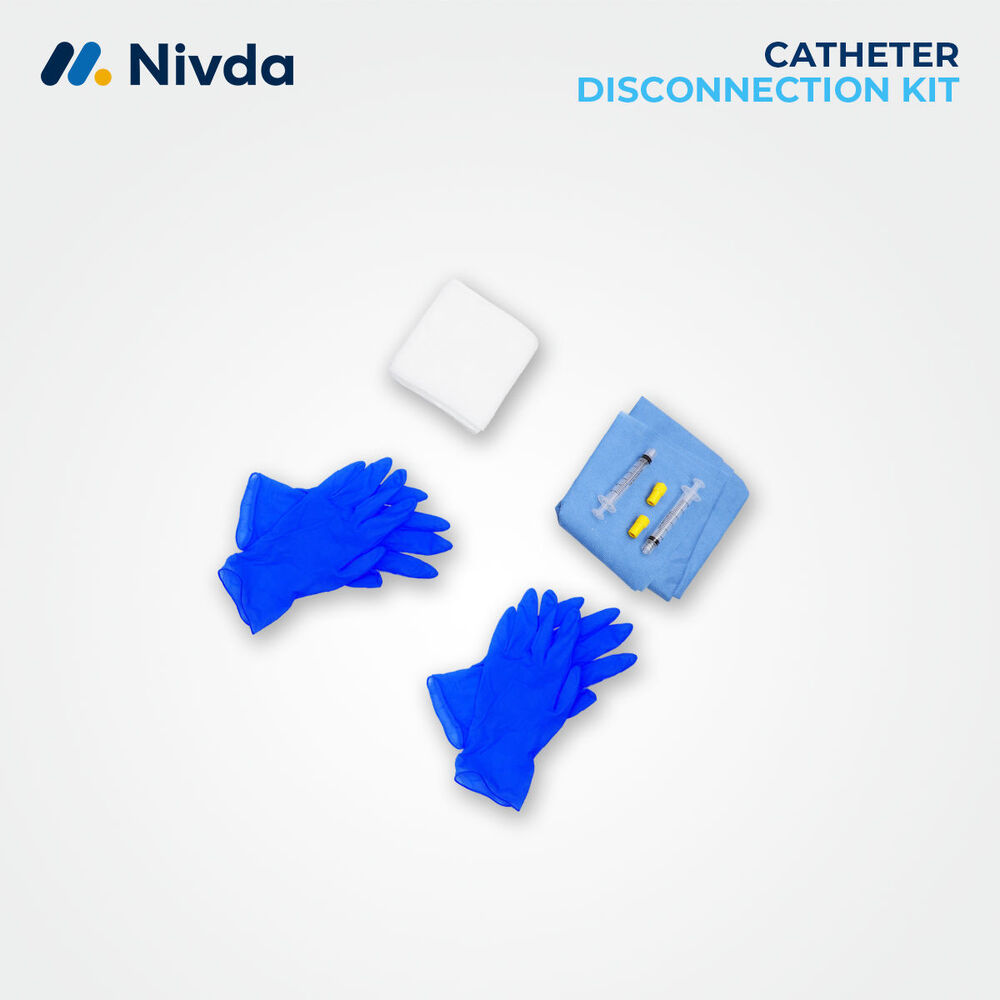 Catheter Disconnection Pack - Accuracy: High (For Sterile Integrity And Clinical Use)