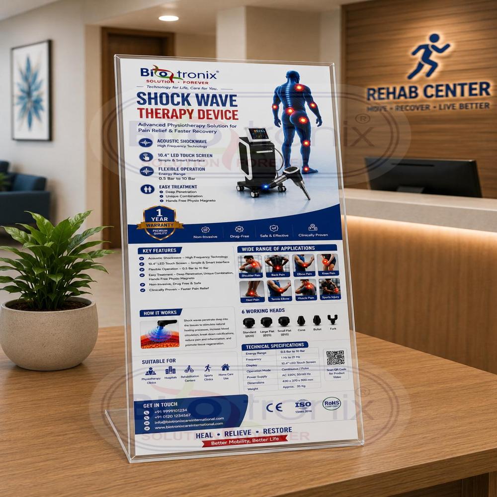 AIRSHOCK PRO Advanced ESWT Machine for Physiotherapy Clinics