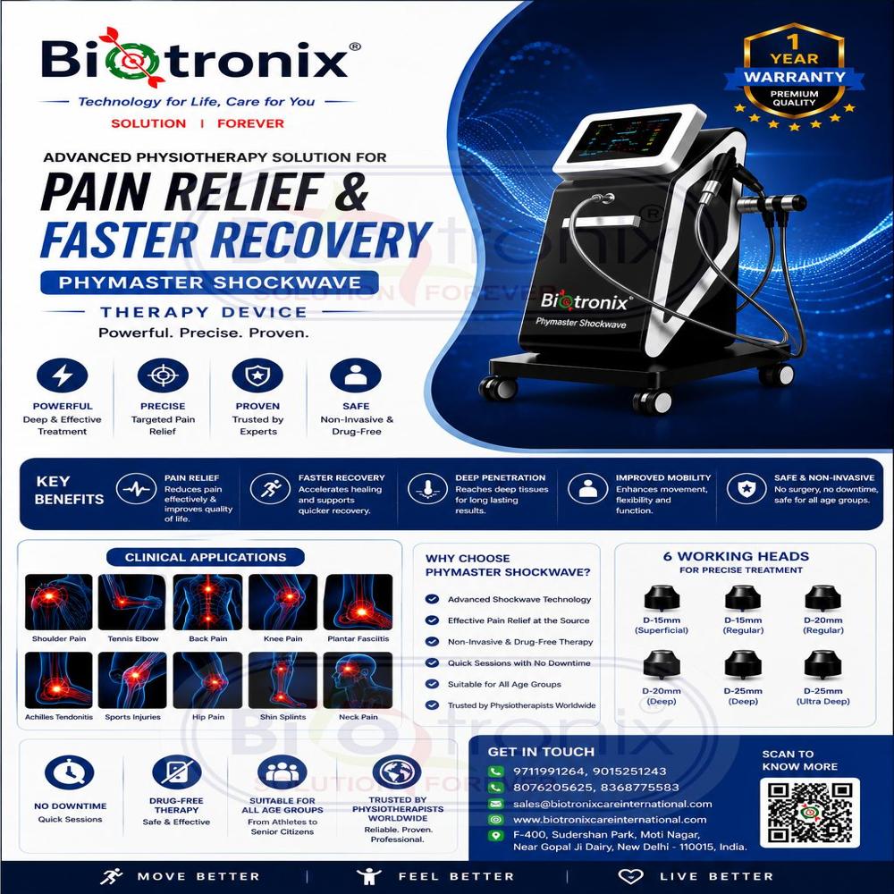AIRSHOCK PRO Advanced ESWT Machine for Physiotherapy Clinics
