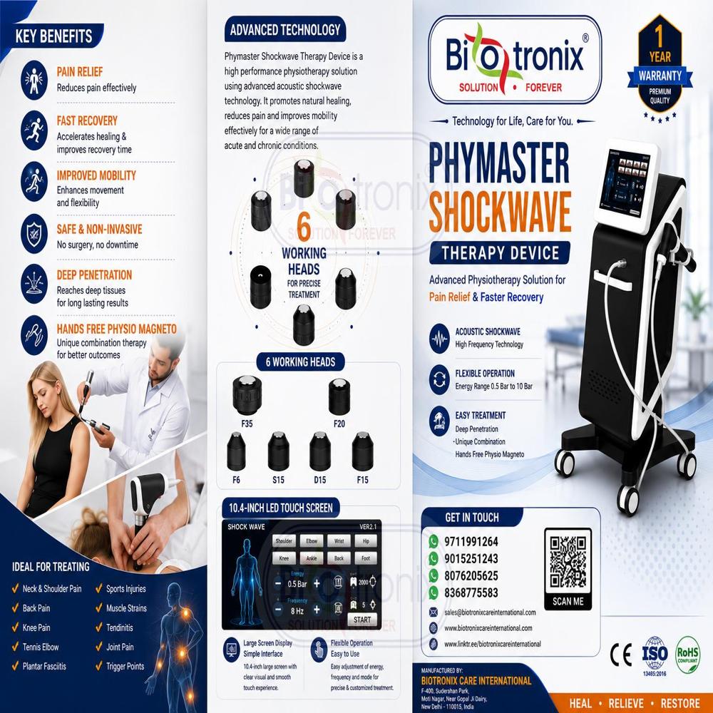 AIRSHOCK PRO Advanced ESWT Machine for Physiotherapy Clinics