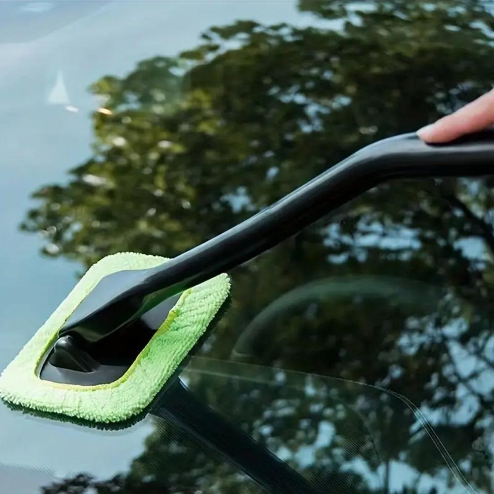 Windshield Clean Car Glass Cleaner Wiper 1 Extra Microfiber Cloth (1 Pc / 38 Cm Long)