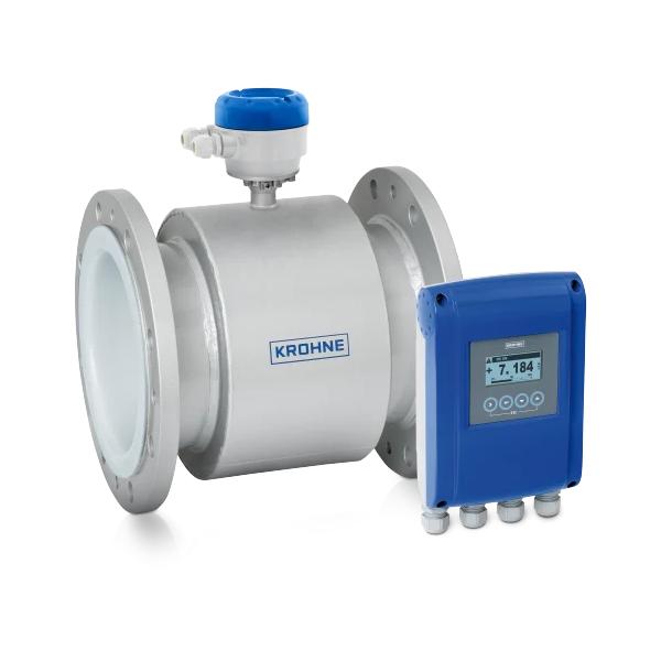 KROHNE MARSHALL OPTIFLUX 2100 Electromagnetic Flow Meter (with IFC100 Converter)
