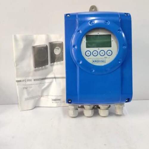 KROHNE MARSHALL OPTIFLUX 2100 Electromagnetic Flow Meter (with IFC100 Converter)