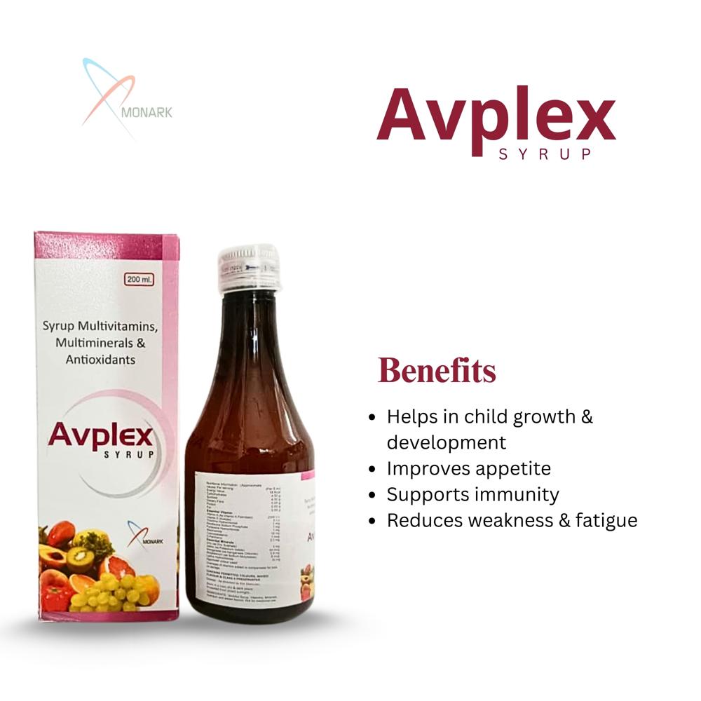Syrup Multivitamins, Multimineral And Antioxidants - Brand Name: Avplex