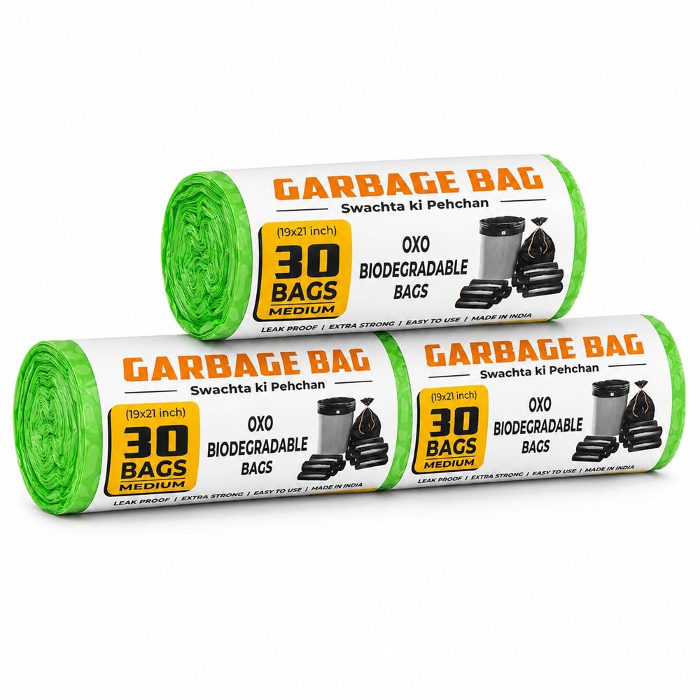 Sun Bin Green Garbage  Roll 17X19 - Size: All Sizes