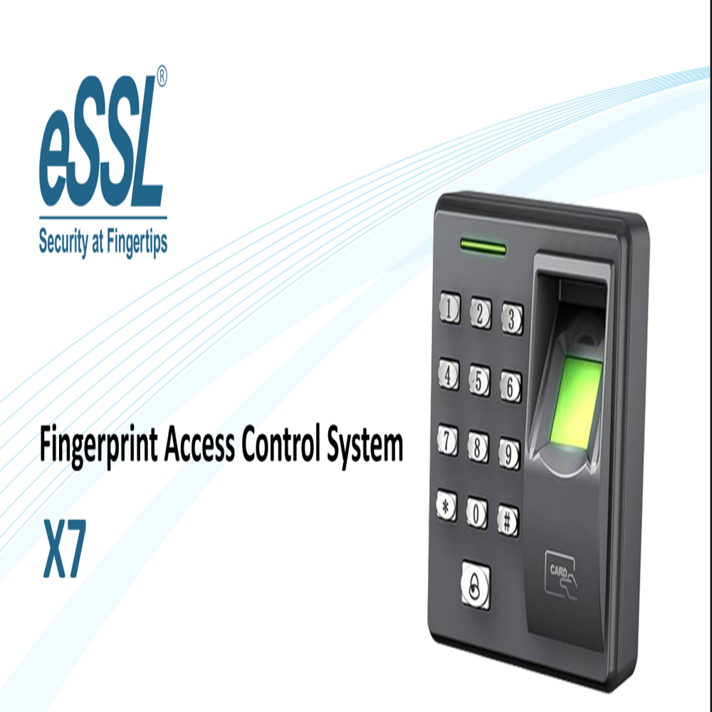X7 Essl Biometric - Material: Abs