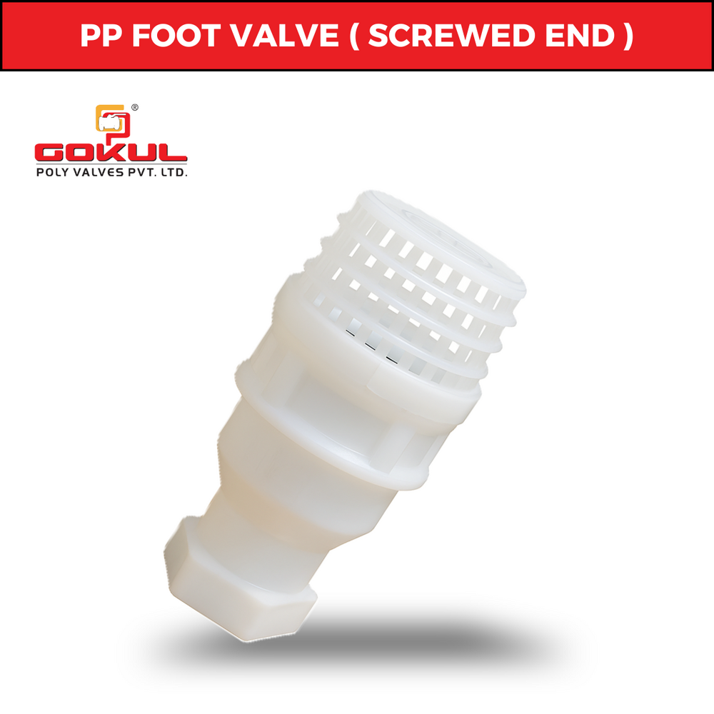 PP Non Return Valve Flange End 1.5