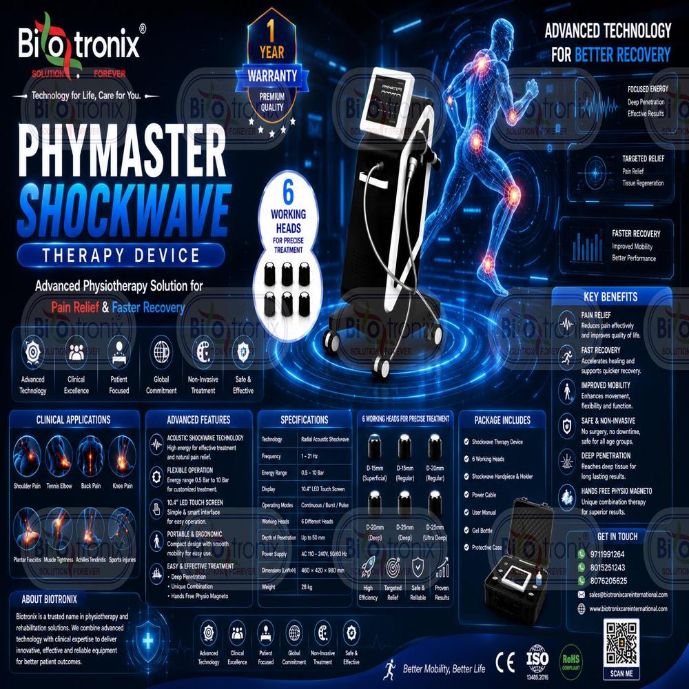 AIRSHOCK PRO Touch Screen Radial Shockwave Machine