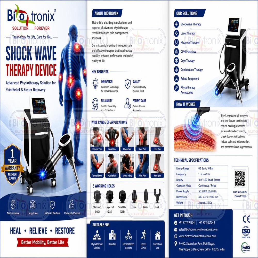 AIRSHOCK PRO Touch Screen Radial Shockwave Machine