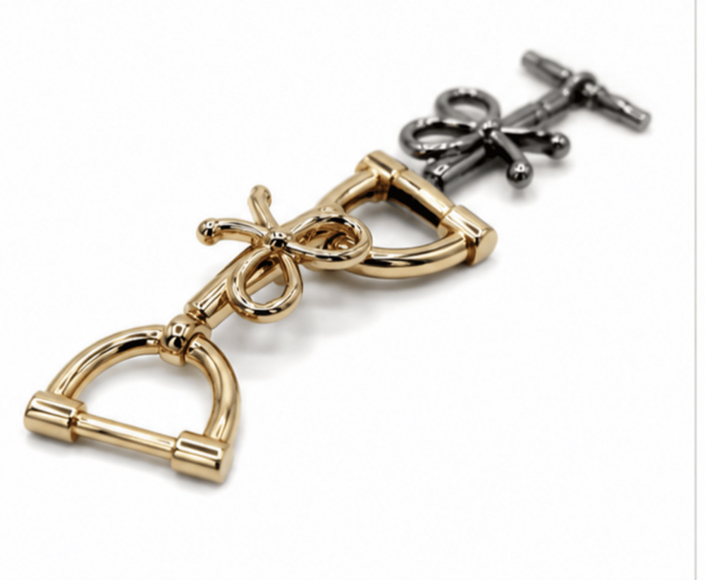 Fancy Garments Buckle - Color: Golden