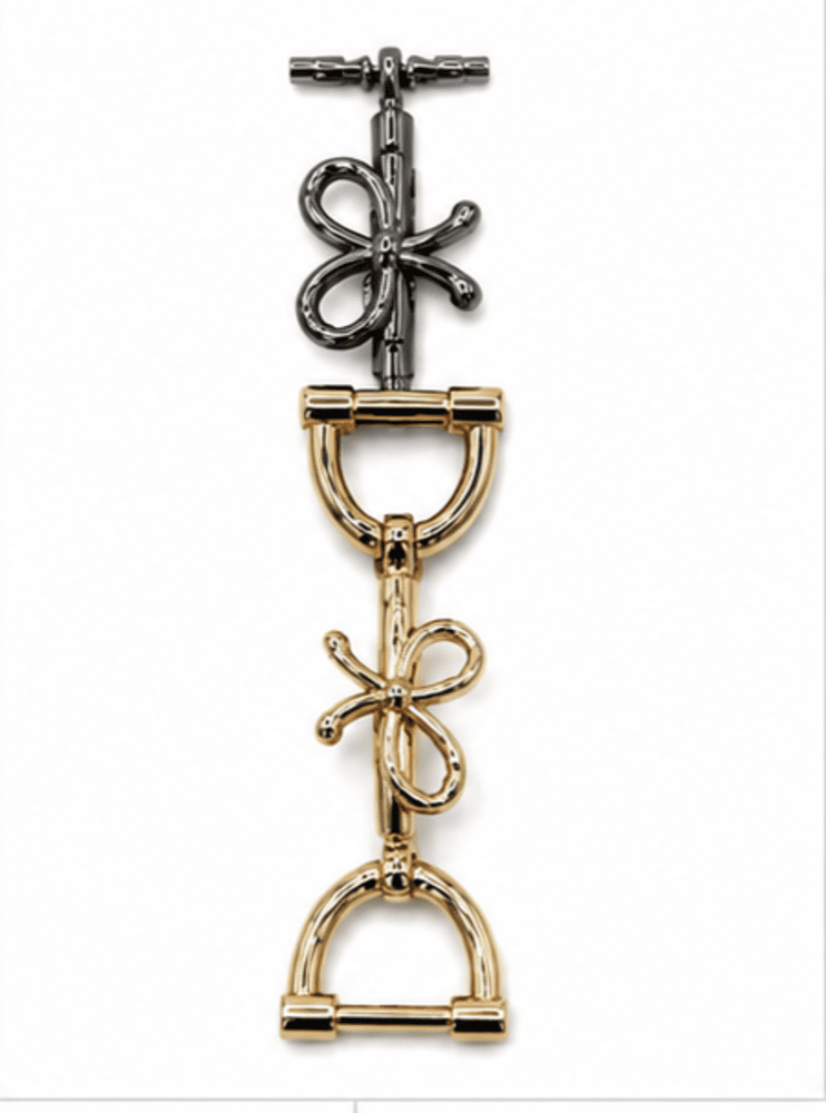 Fancy Garments Buckle - Color: Golden
